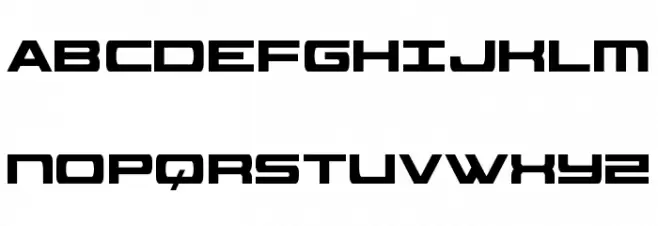 Classic Cobra Extra-Condensed Schriftart Groß