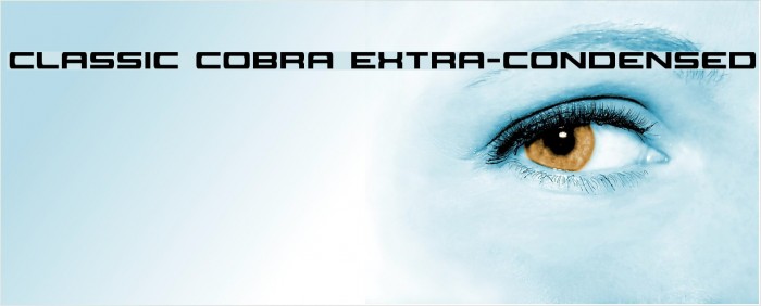 Classic Cobra Extra-Condensed Example 2