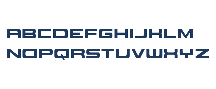 Classic Cobra Extra-Condensed Lowercase