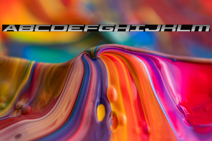 Classic Cobra Gradient Italic Example 1