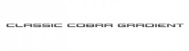 Classic Cobra Gradient  لخطوط تنزيل