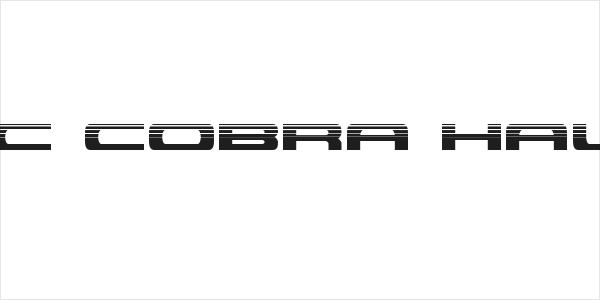 Classic Cobra Halftone Logo