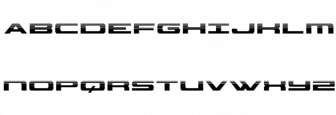 Classic Cobra Halftone Caratteri MAIUSCOLE
