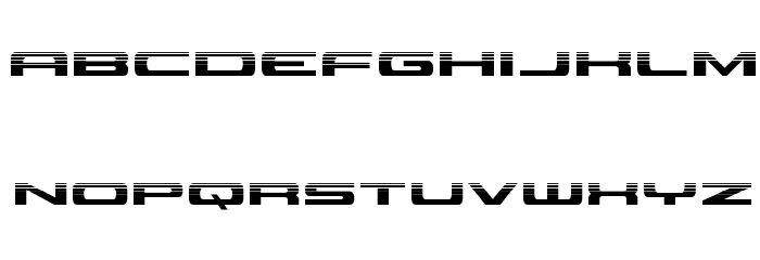 Classic Cobra Halftone Font LOWERCASE