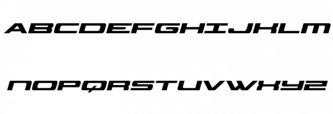 Classic Cobra Italic フォント 大文字