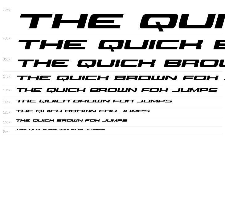 Classic Cobra Italic Waterfall