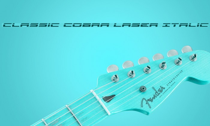 Classic Cobra Laser Italic Example 2