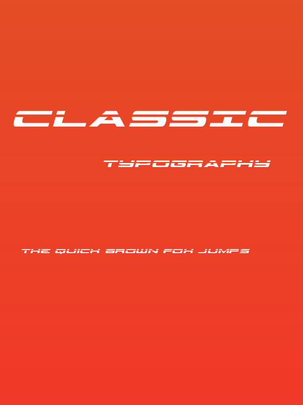 Classic Cobra Laser Italic Poster