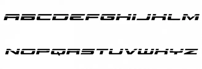 Classic Cobra Laser Italic Caratteri MINUSCOLO
