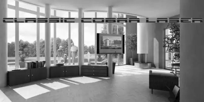 Classic Cobra Laser Font examples