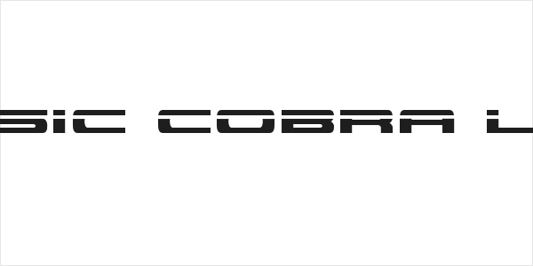 Classic Cobra Laser Logo