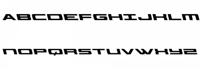 Classic Cobra Leftalic フォント 大文字