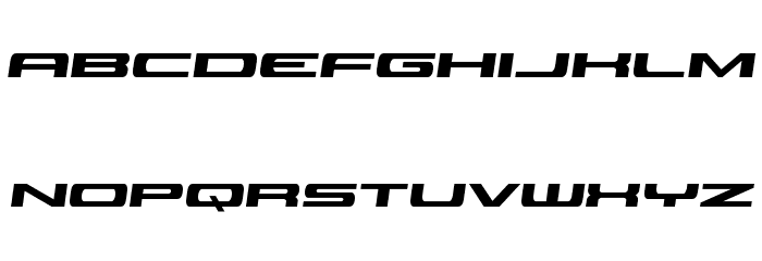 Classic Cobra Semi-Italic Font LOWERCASE