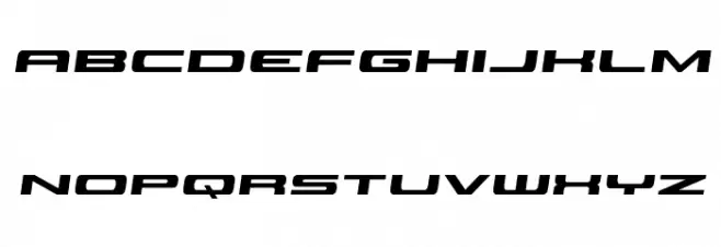 Classic Cobra Semi-Italic Font LOWERCASE