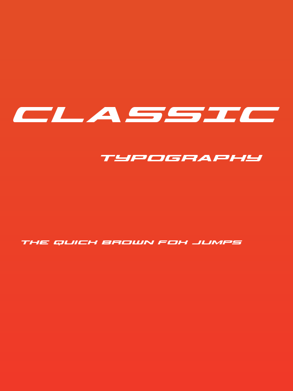 Classic Cobra Super-Italic Poster