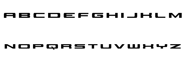 Classic Cobra Title Font LOWERCASE
