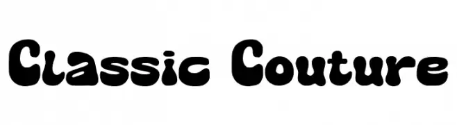 Classic Couture  免费字体下载