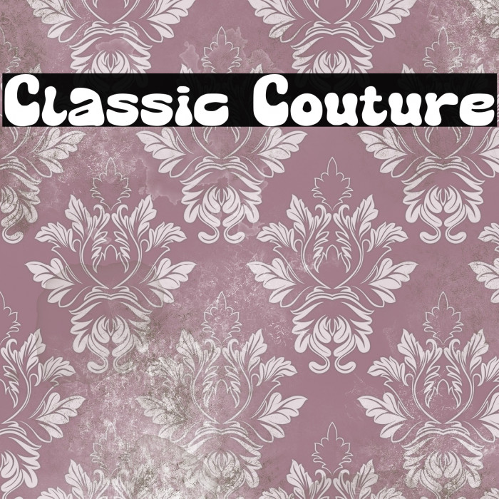 Classic Couture Example 2