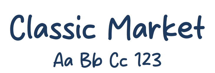 Classic Market Font Preview