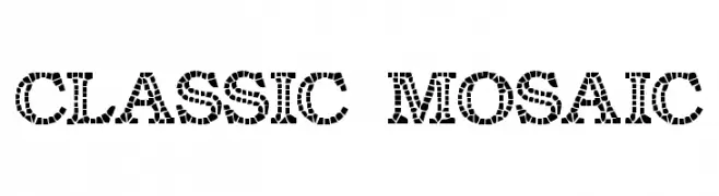 Classic Mosaic  Descarca Fonturi Gratis
