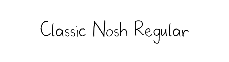 Classic Nosh Regular  baixar fontes gratis