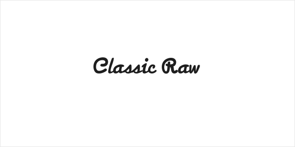Classic Raw Logo