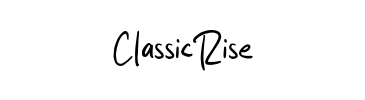 Classic Rise  免费字体下载