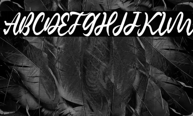 Classic Romantic Font examples