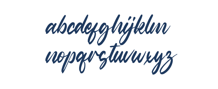 Classic Romantic Lowercase