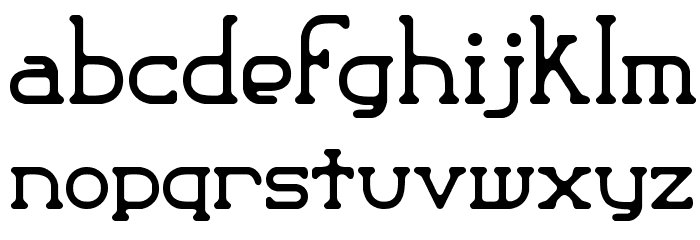 Classic Trash 2 BRK Font LOWERCASE