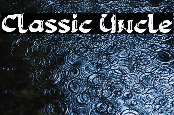 Classic Uncle Example 2