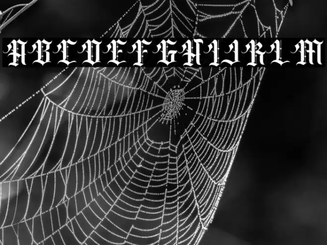 Classic rock band Font examples