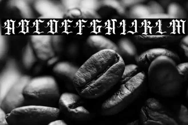 Classic rock band Font examples