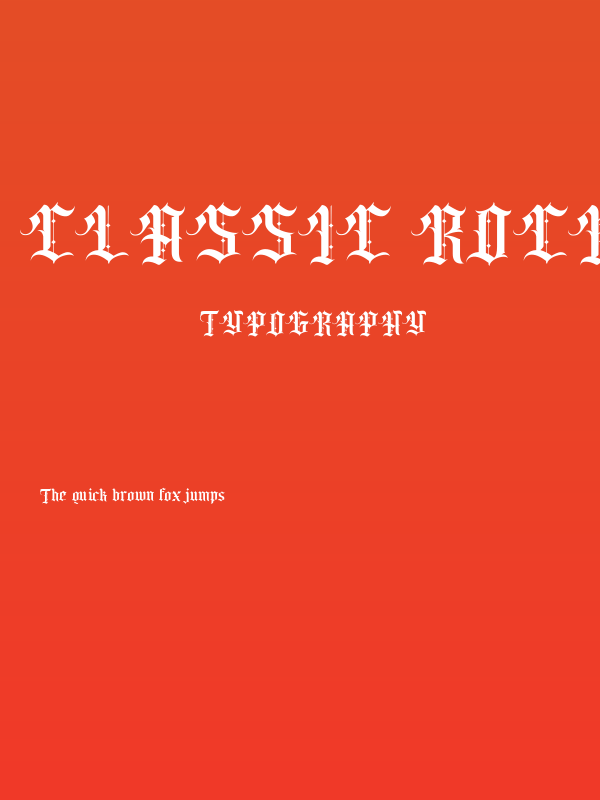 Classic rock band Poster