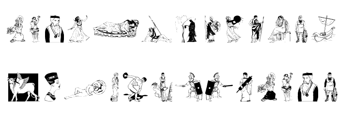 ClassicBats Font LOWERCASE