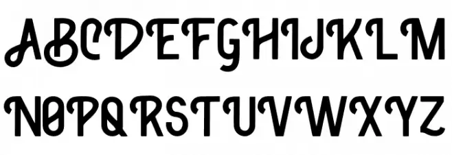 ClassicBronze-Regular 字体 大写
