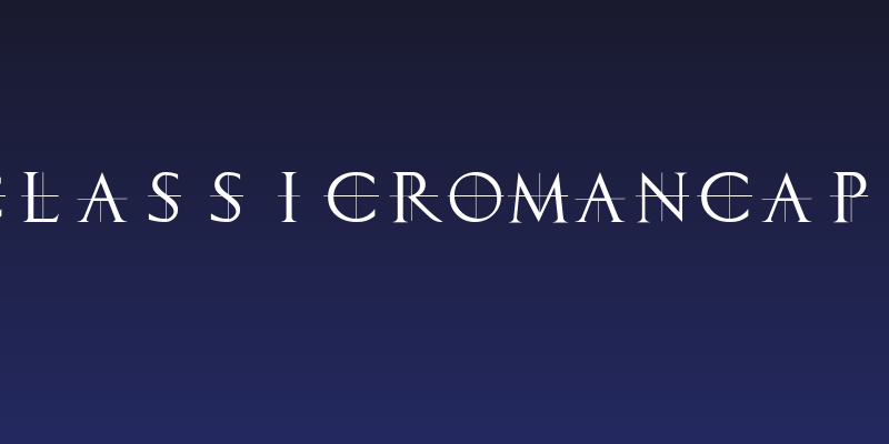 ClassicRomanCaps Social Header