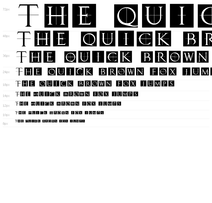 ClassicRomanCaps Waterfall