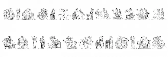 ClassicSketches Fuentes MAYÚSCULAS