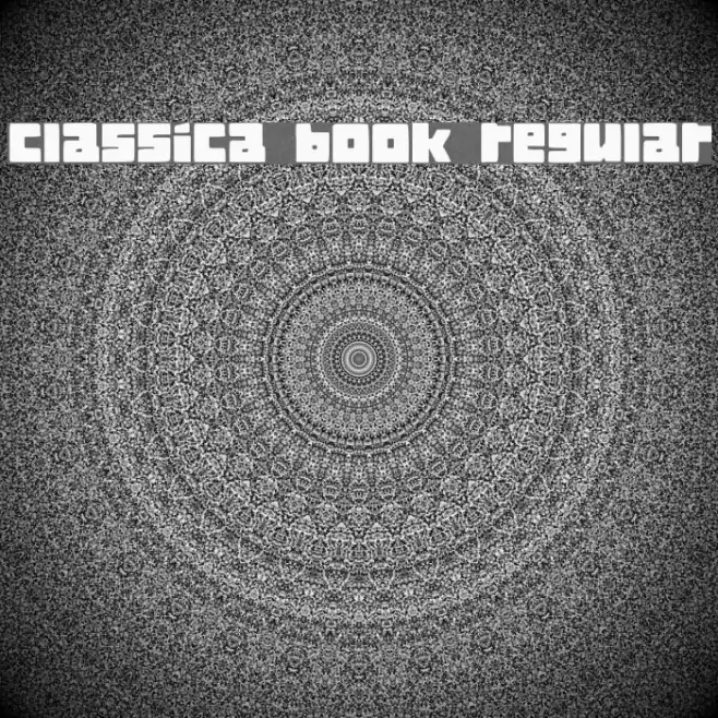 Classica Book Regular Font examples