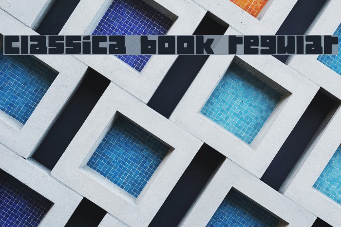 Classica Book Regular Font examples