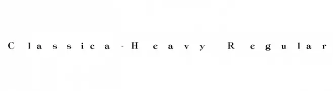 Classica-Heavy Regular 