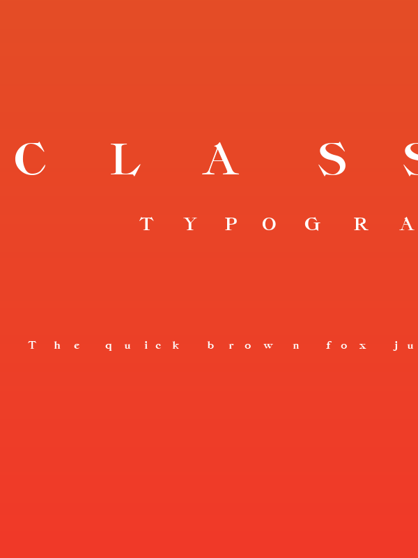 Classica-Heavy Regular Poster