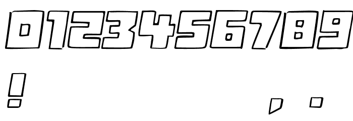 Classica Italic Font OTHER CHARS
