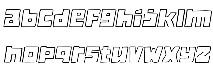 Classica Italic Font LOWERCASE