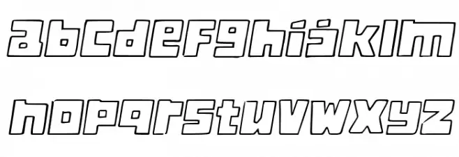 Classica Italic Fonte MAIÚSCULAS