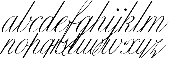 Classica One Font LOWERCASE