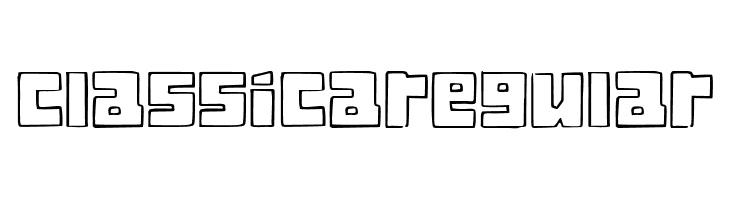 Classica Regular  font caratteri gratis