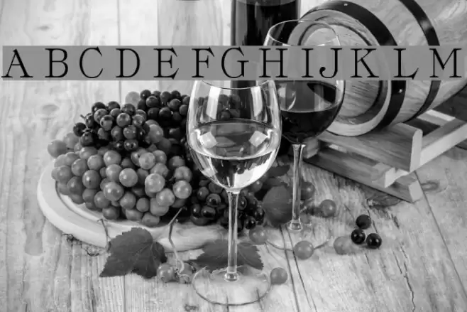 Classica-Roman Regular Font examples