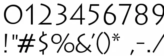 Classica Font OTHER CHARS